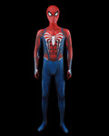 Advanced Spider-Man PS4 suit on a black background