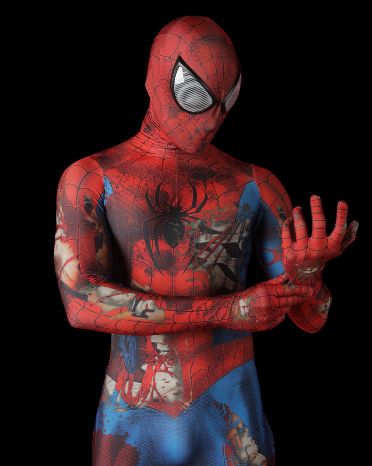 Spider-Man Battle Worn Suit
