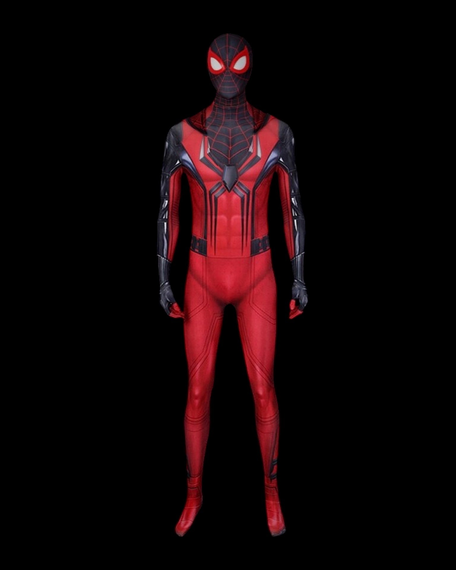SPIDER MAN PS5 CRIMSON COWL SUIT