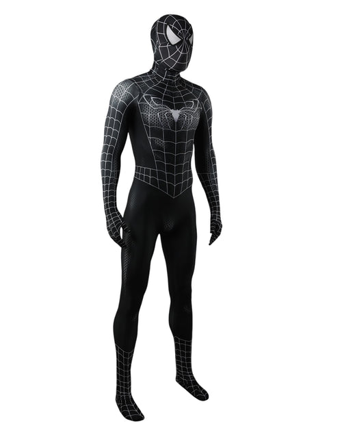 Black Raimi Spider-Man Zentai Suit