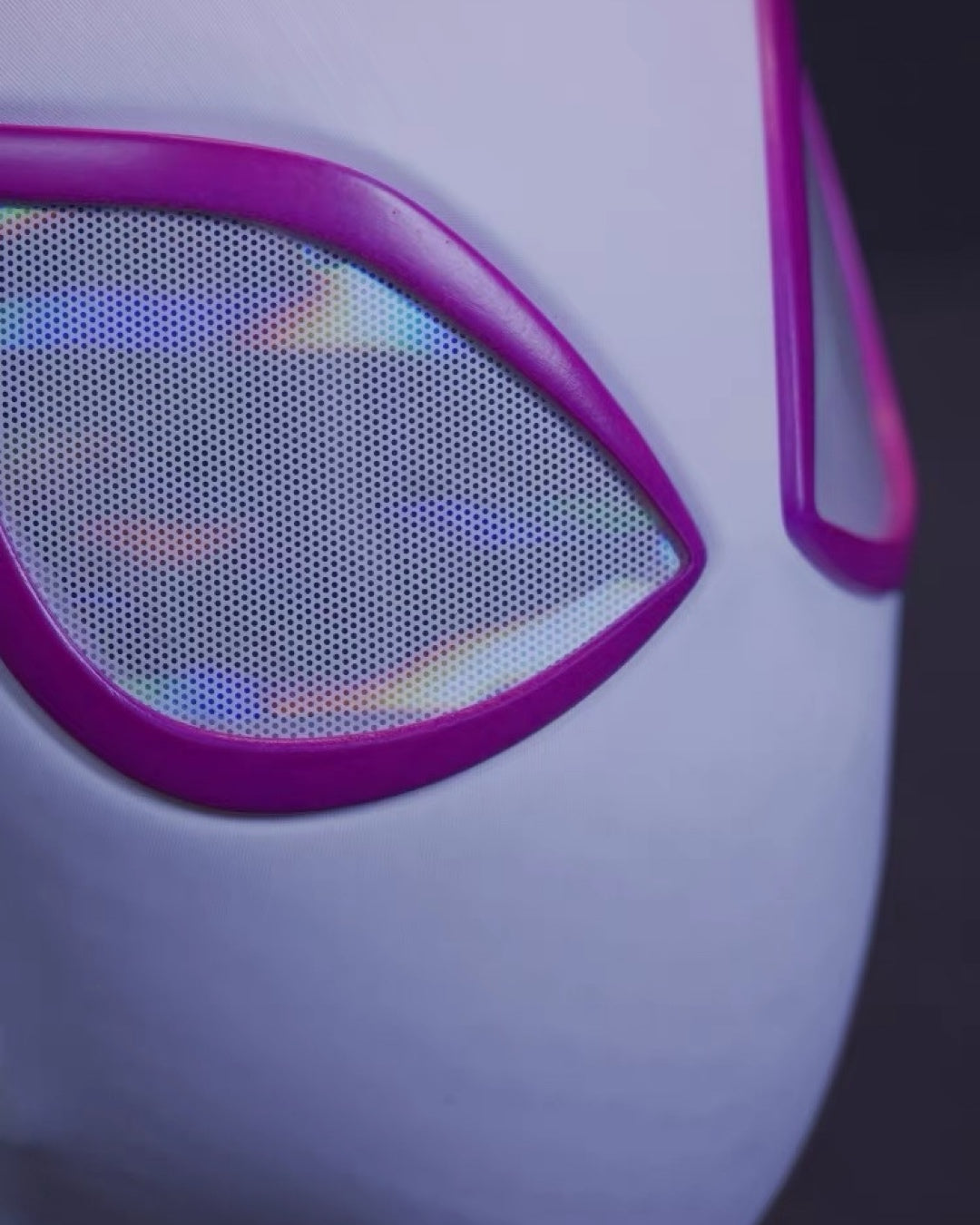 Gwen Stacy Spider Hood with Magnetic  Faceshell