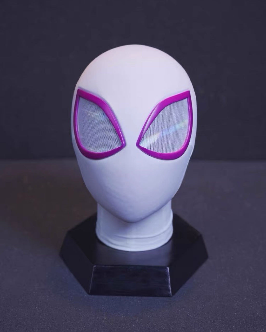 Gwen Stacy Spider Hood with Magnetic  Faceshell